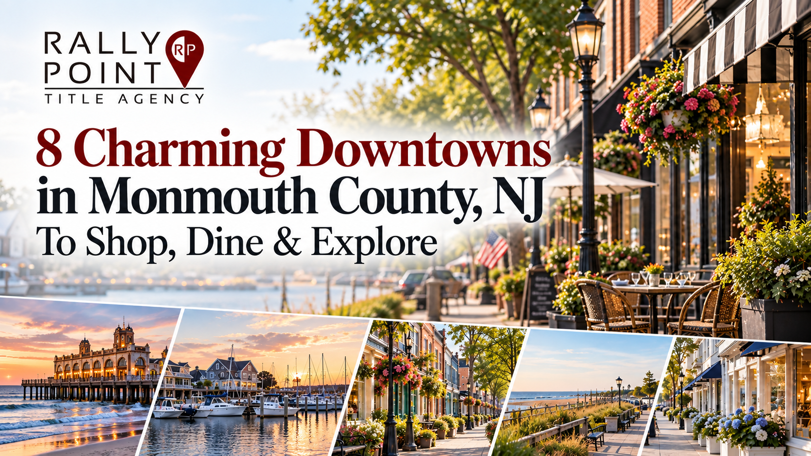 8 Charming Downtowns in Monmouth County, NJ to Shop, Dine & Explore